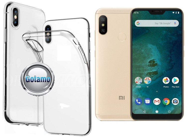 Skin silikoninis dėklas Xiaomi Mi A2 Lite, Xiaomi Redmi 6 Pro telefonams
