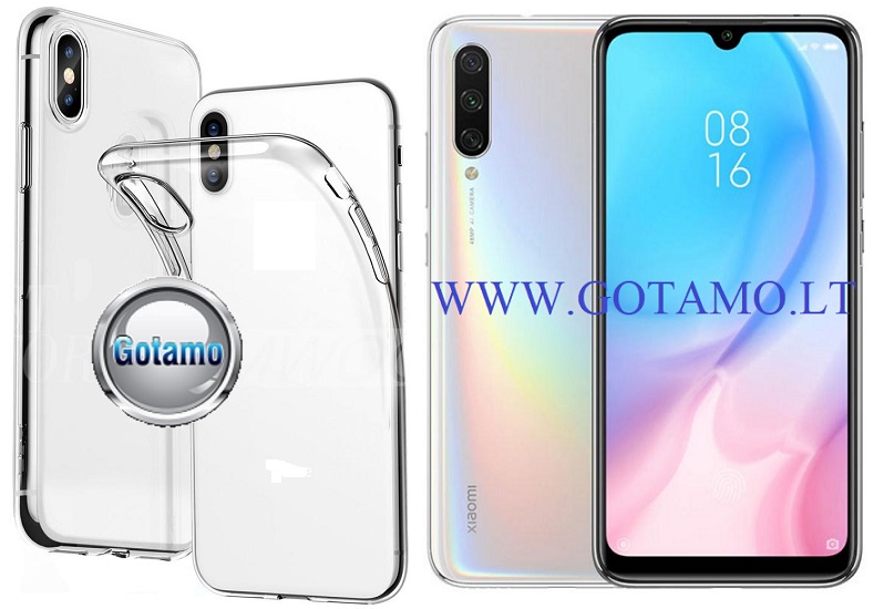 Skin silikoninis dėklas Xiaomi Mi A3 telefonams