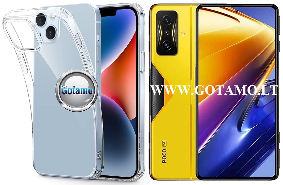 Skin silikoninis dėklas Xiaomi Poco F4 GT telefonui