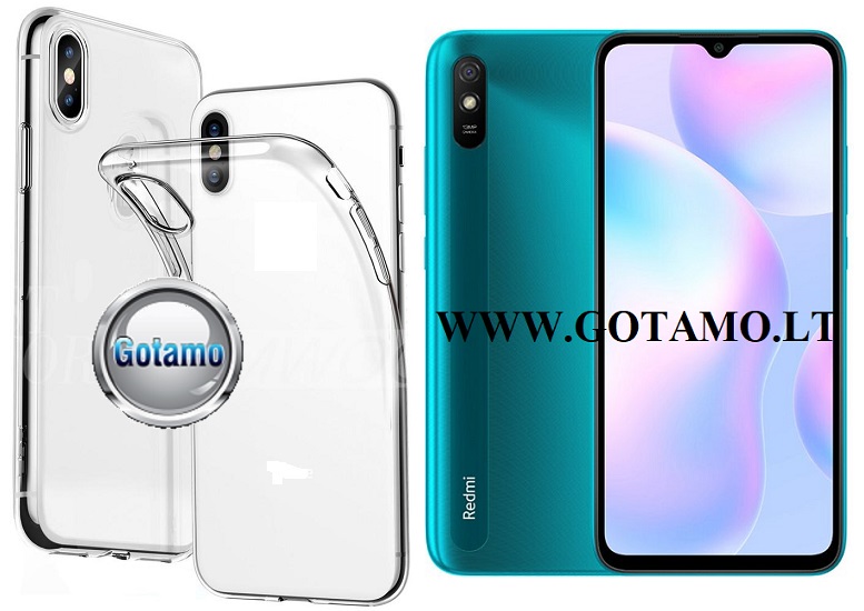 Skin silikoninis dėklas Xiaomi Redmi 9A telefonams
