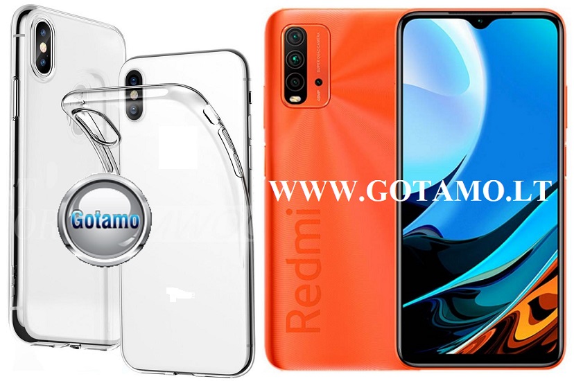 Skin silikoninis dėklas Xiaomi Redmi 9T, Xiaomi Poco M3 telefonui
