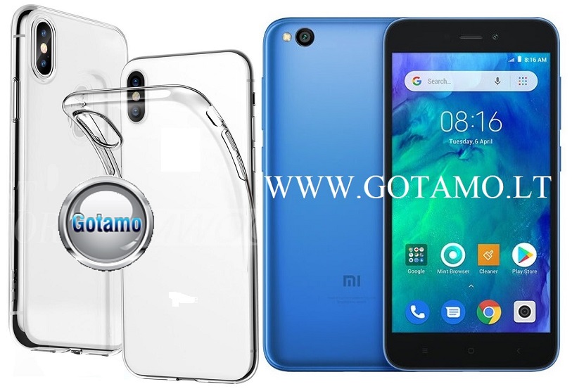 Skin silikoninis dėklas Xiaomi Redmi Go telefonams