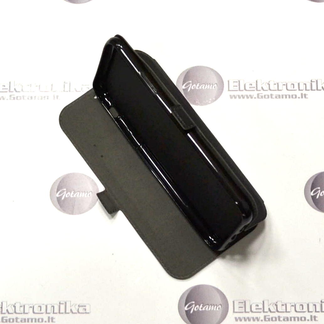 Slim Diary dėklas Apple iPhone XR mobiliesiems telefonams juodos spalvos 5 Slim diary deklas Apple iPhone xr juodos 5