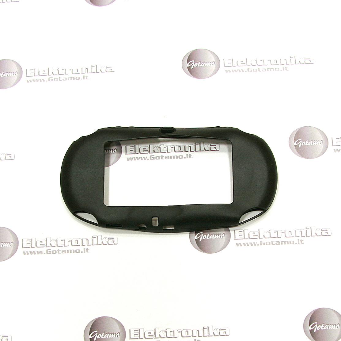 Sony PlayStation Vita PS Vita 2000 silikoninis dėklas juodos spalvos 3 Sony PlayStation Vita PS Vita 2000