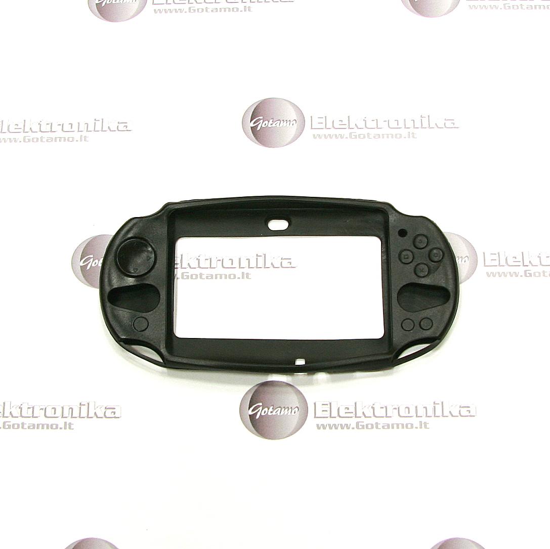 Sony PlayStation Vita PS Vita 2000 silikoninis dėklas juodos spalvos 2 Sony PlayStation Vita PS Vita 2000