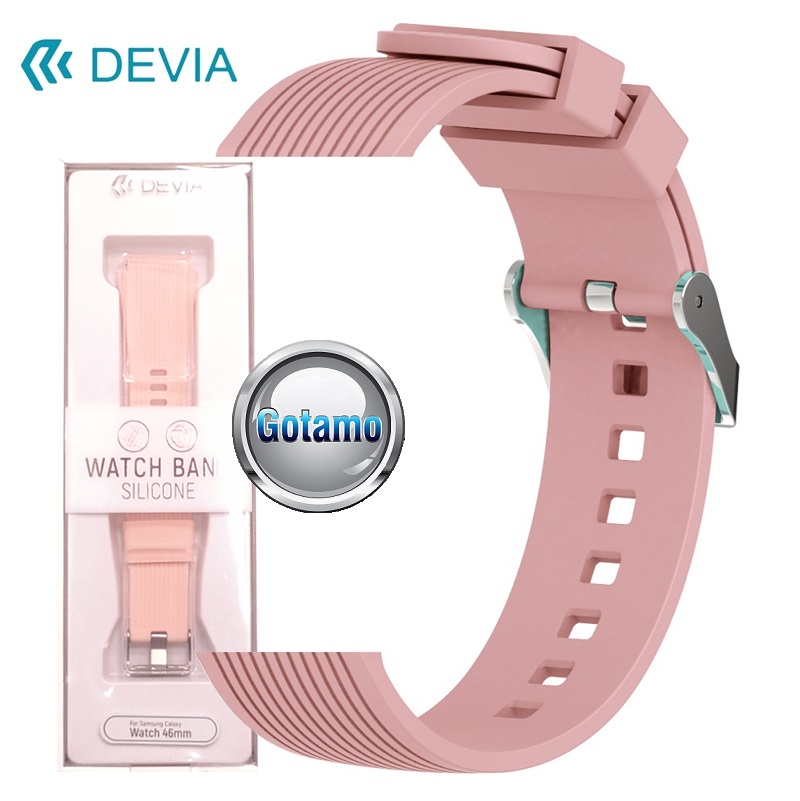 Sportinė silikoninė apyrankė Devia Deluxe Sport (22mm) pastelinė