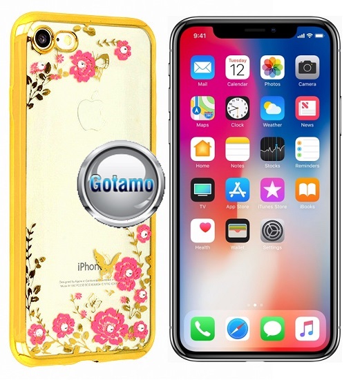 Spring deklas Apple iPhone x xs aukso