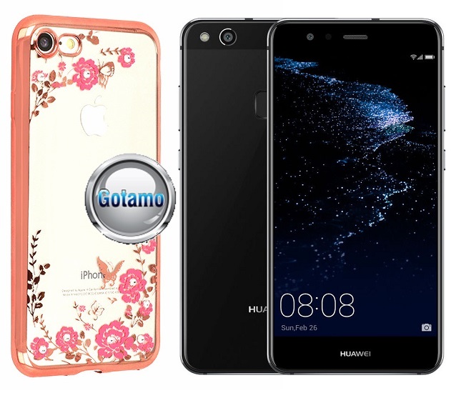 Spring dėklas nugarėlė Huawei P10 Lite telefonams rožinės spalvos