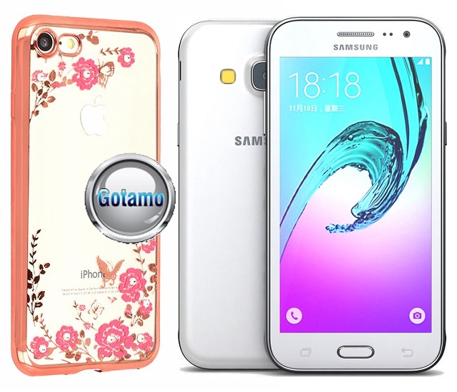 Spring dėklas nugarėlė Samsung Galaxy J3 (2016) telefonams rožinės spalvos 1 Spring dėklas Samsung Galaxy J3 (2016) rožinės spalvos