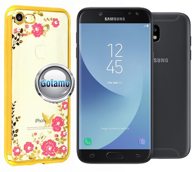 Spring dėklas Samsung Galaxy J5 (2017) J5 Pro aukso spalvos