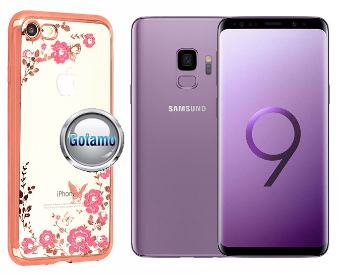 Spring dėklas Samsung Galaxy S9 rožinės spalvos
