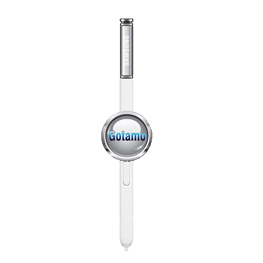 Priedas Samsung Galaxy Note 4 Frost White baltos spalvos