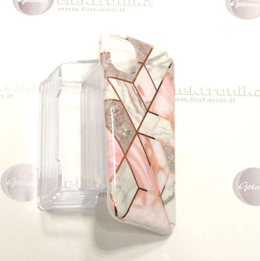 Tiles dėklas nugarėlė Apple iPhone 11 telefonams pilkos spalvos 4 Tiles deklas Apple iPhone 11 pilkos 4