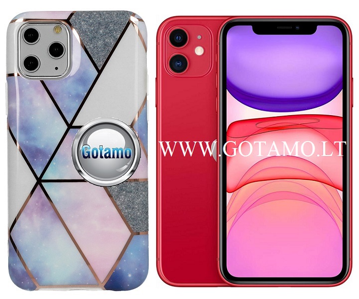 Tiles deklas Apple iPhone 11 violetines