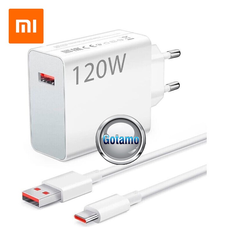 Tinklo kroviklis 120W Xiaomi (hyper įkrova) su Type-C laidu 6 Tinklo kroviklis 120W