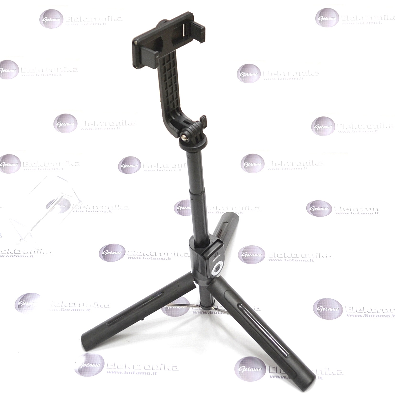 Trikojis stovas asmenukių (selfie) lazda Aluminium 130CM 5 Asmenukių lazda Aluminium 130CM telefonui