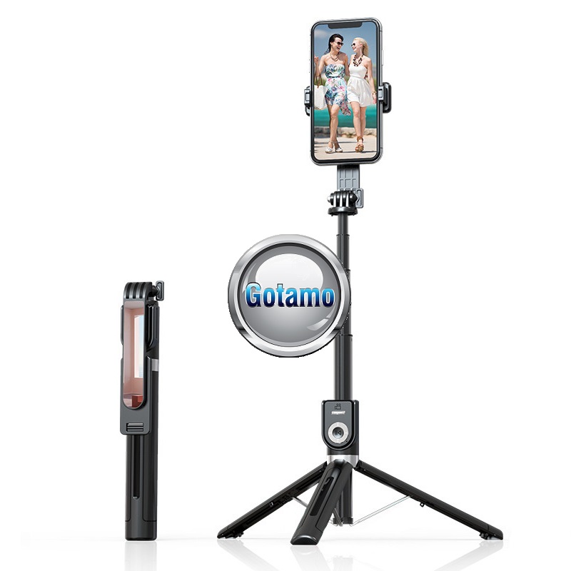 Trikojis stovas asmenukių (selfie) lazda Aluminium 130CM 8 Asmenukių lazda Aluminium 130CM telefonui
