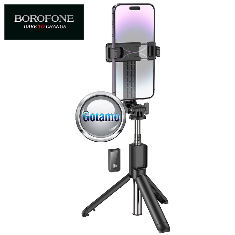 Trikojis stovas asmenukių (selfie) lazda Borofone Live Broadcast 10 Asmenukių lazda Borofone Live Broadcast telefonui