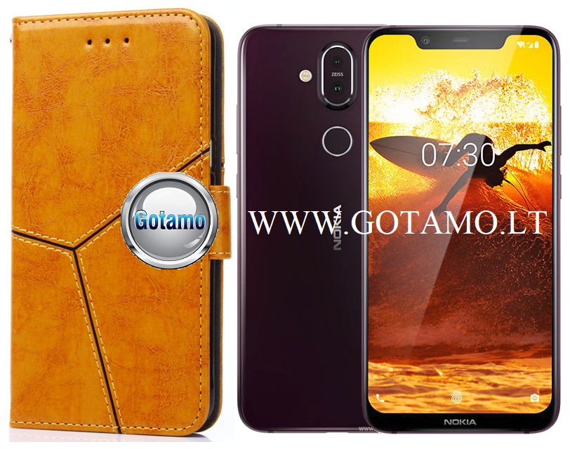 Turtle Dėklas Nokia 8.1 garstyčių