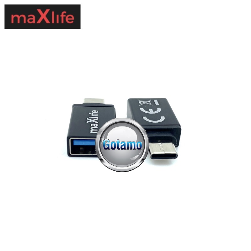 Type-C į USB 3.0 lizdą jungtis OTG maXlife juodos spalvos 3 Type-C į USB 3.0 lizdą jungtis OTG maXlife juodos spalvos - Image 3