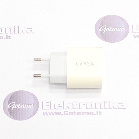 Type-C tinklo kroviklis 20W GaN Foneng 3 Type-C tinklo kroviklis 20W