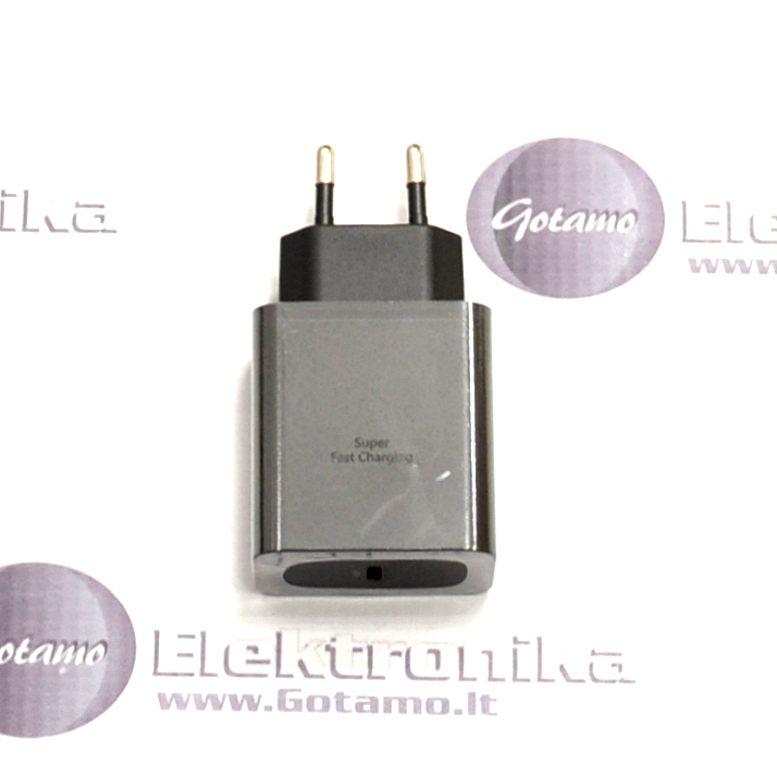Type-C tinklo kroviklis 45W GaN DEVIA juodos spalvos 2 Type-C tinklo kroviklis 45W GaN