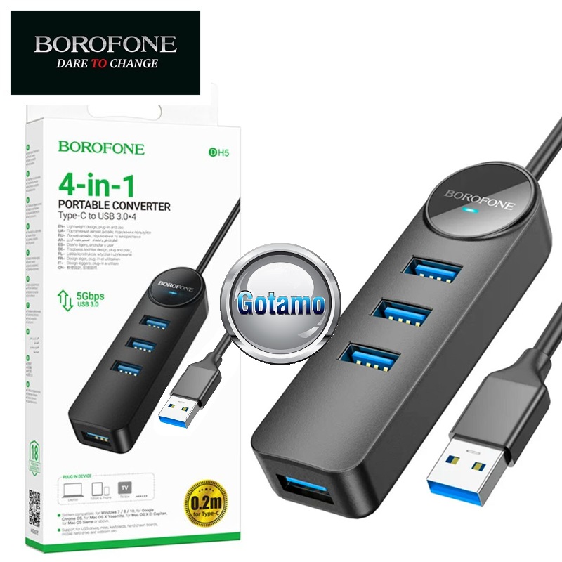 USB šakotuvas USB 3.0 4