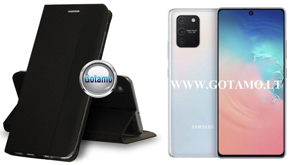 V-Edge magnetinis dėklas Samsung Galaxy S10 Lite juodos spalvos