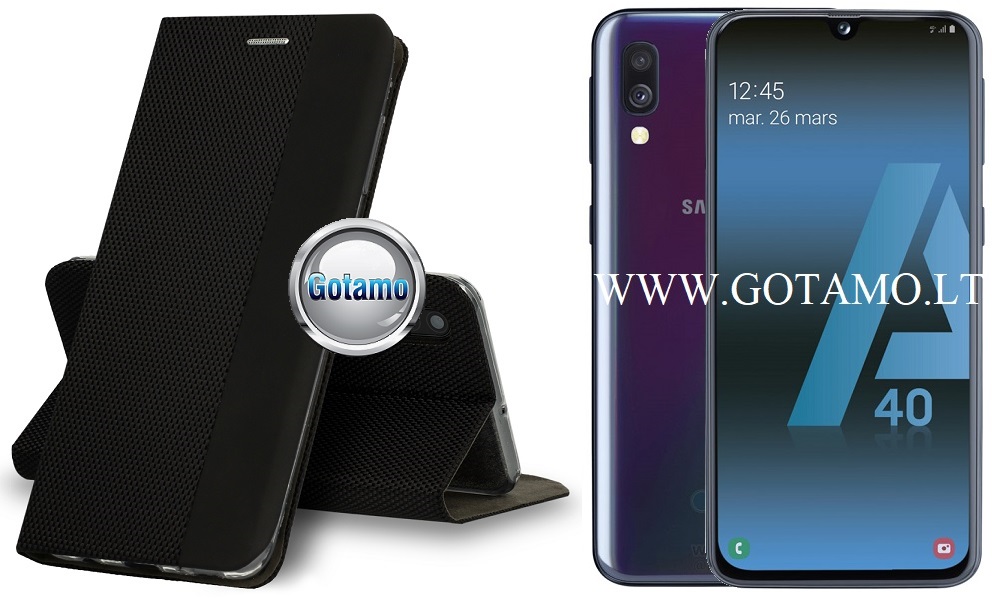 V-Edge magnetinis dėklas Samsung Galaxy S20 juodos spalvos