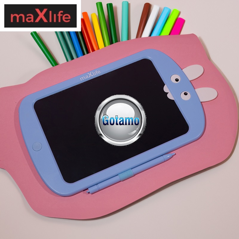 Vaikiška LCD piešimo planšetė MaxLife, žydros spalvos 3 LCD piešimo planšetė MaxLife 3