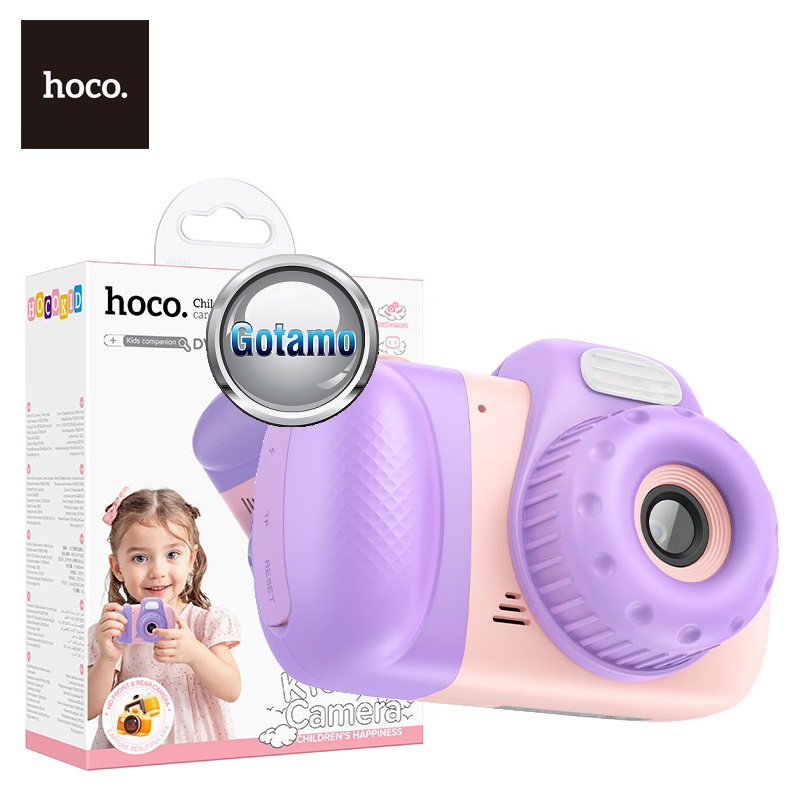 Hoco Children Camera 1080P violetinės 1