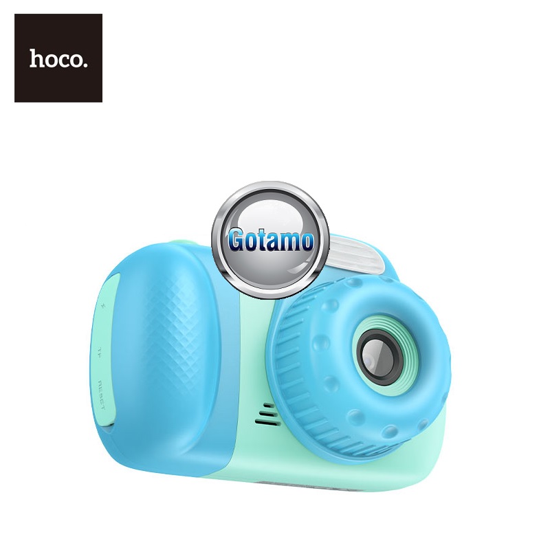 Vaikiškas fotoaparatas Hoco Children Camera 1080P žalsvai melsvos spalvos 8 Hoco Children Camera 1080P žalsvai melsvos 8