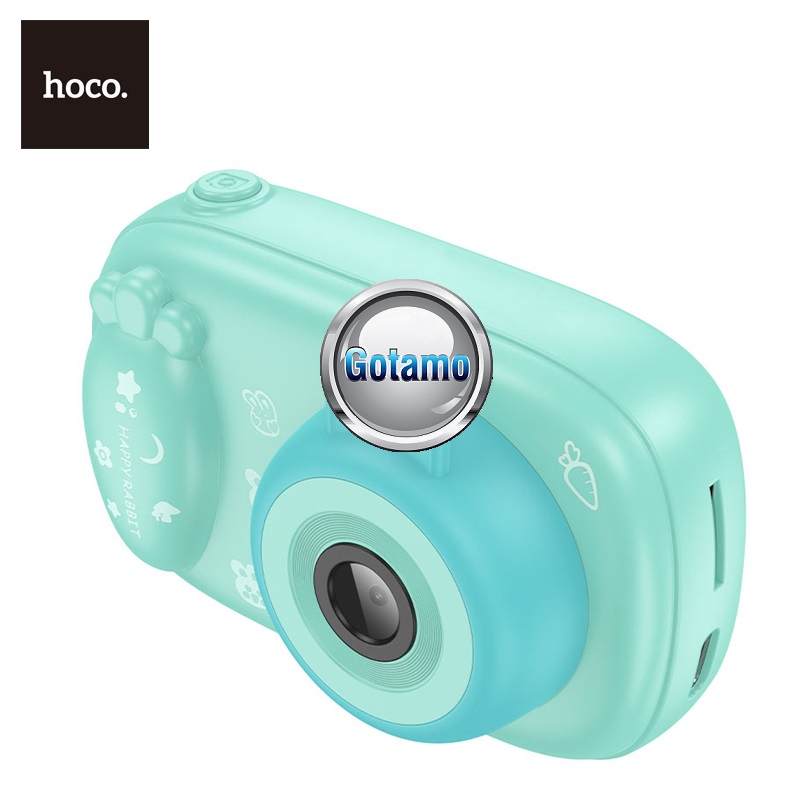 Vaikiškas fotoaparatas Hoco Children Camera 720P melsvai žalsvos spalvos 8 Hoco Children Camera 720P melsvai žalsvos 8