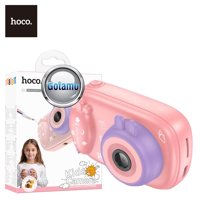 Hoco Children Camera 720P rožinės 1