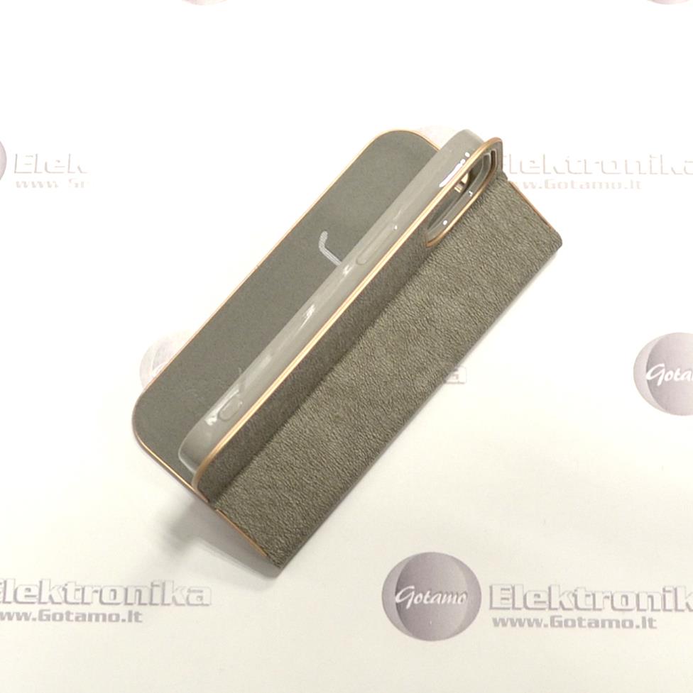 Vennus Diary magnetinis dėklas Apple iPhone 14 telefonui sidabro spalvos 6 Vennus diary magnetinis deklas Apple iPhone 14 sidabro 6