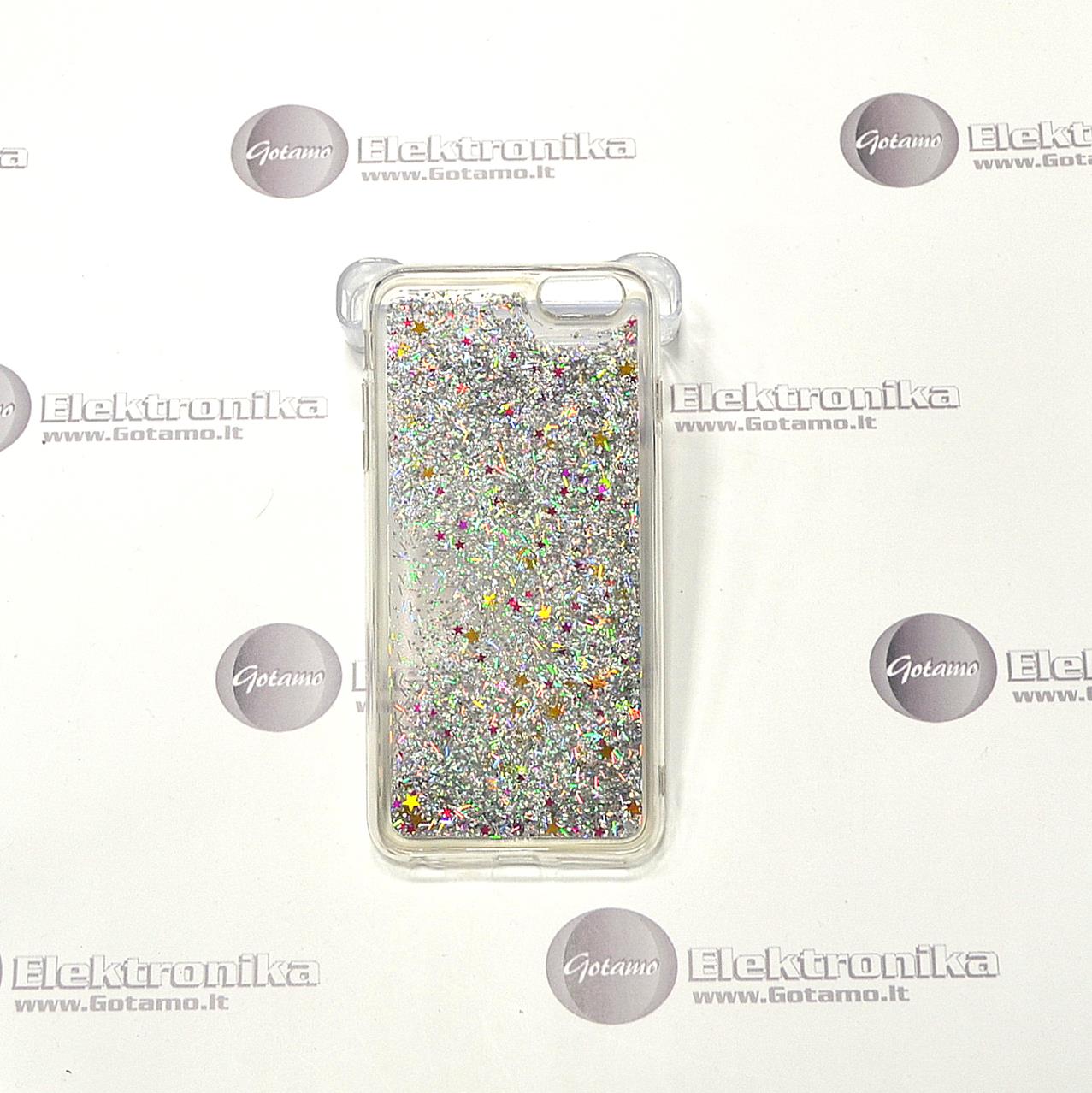 Waterfall dėklas nugarėlė Apple iPhone 6 Plus 6s Plus telefonams sidabro spalvos 3 Waterfall deklas Apple iPhone 6 plus 6s plus sidabro 3