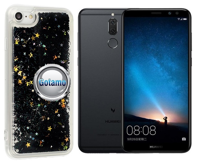 Waterfall dėklas nugarėlė Huawei Mate 10 Lite telefonams juodos spalvos