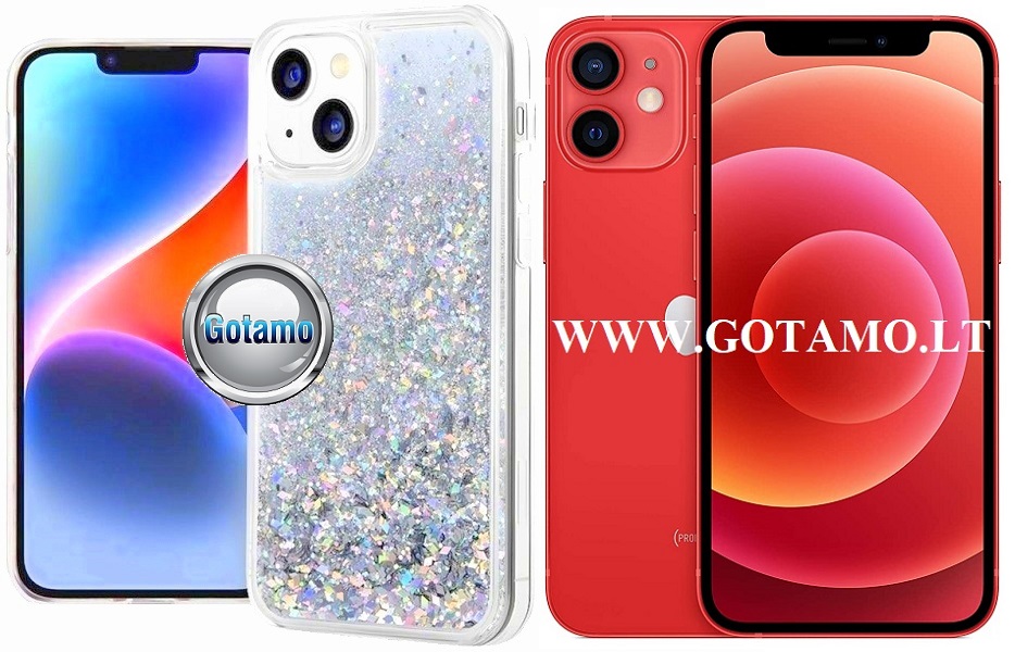 Waterfall3 deklas Apple iPhone 12 mini sidabro