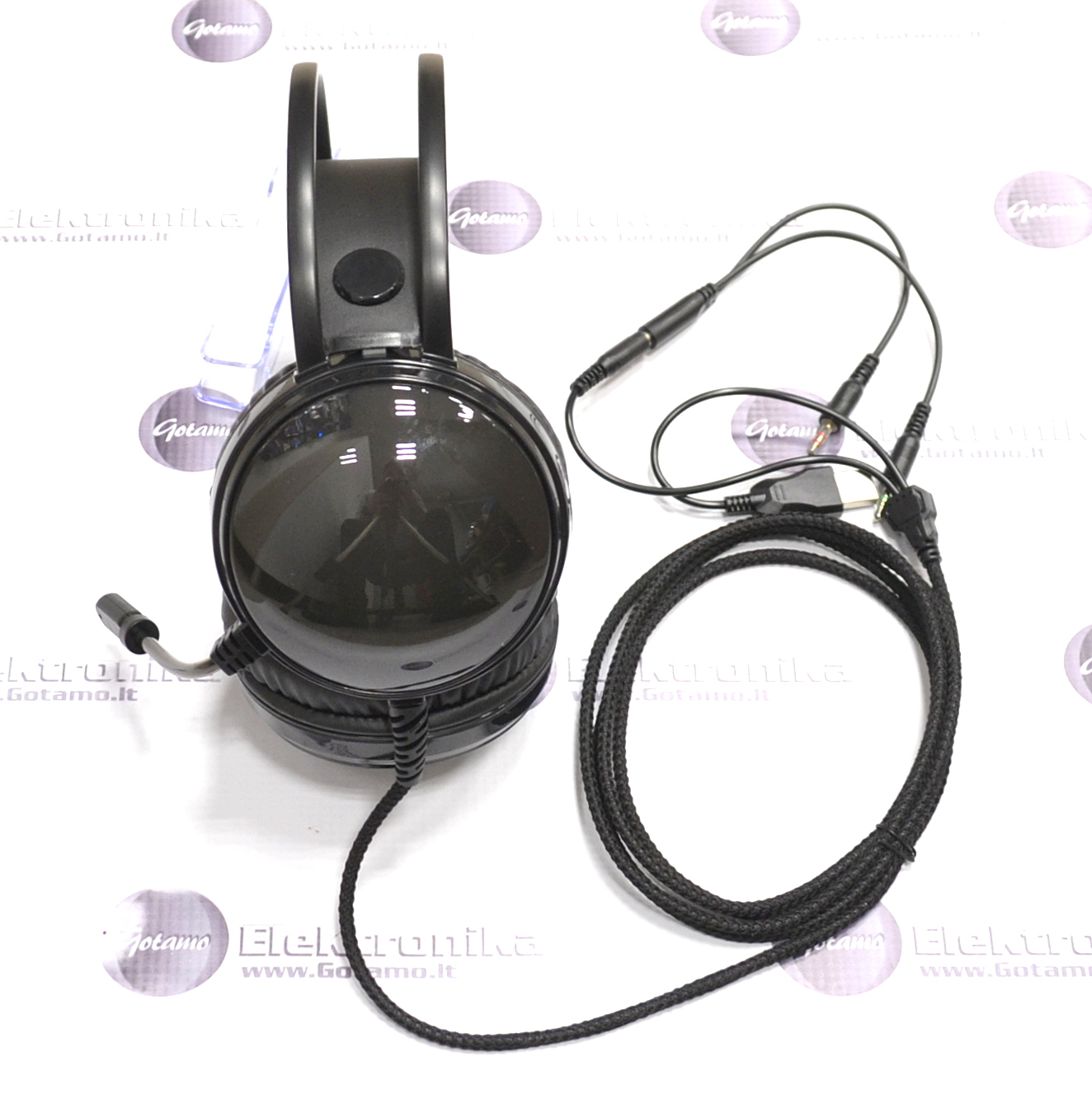 Žaidimams skirtos ausinės Borofone Gaming 50MM su mikrofonu 3 Ausinės Borofone Gaming 50MM žaidimams