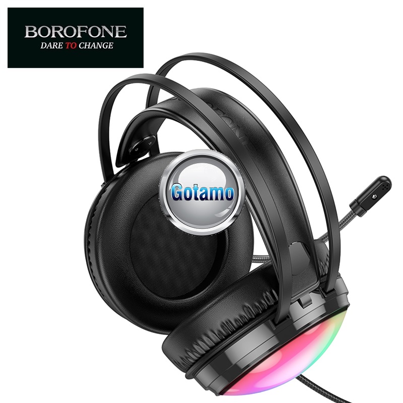 Žaidimams skirtos ausinės Borofone Gaming 50MM su mikrofonu 6 Ausinės Borofone Gaming 50MM 6