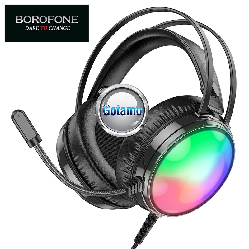 Žaidimams skirtos ausinės Borofone Gaming 50MM su mikrofonu 7 Ausinės Borofone Gaming 50MM 7