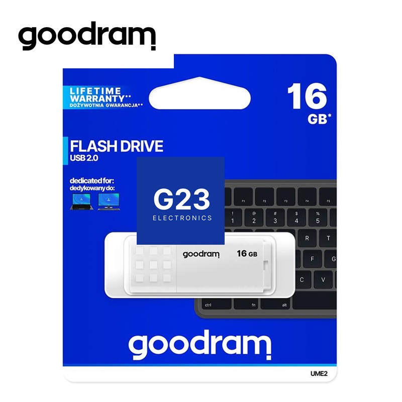 Atmintinė USB raktas 16GB GOODRAM UME2 pakuotė