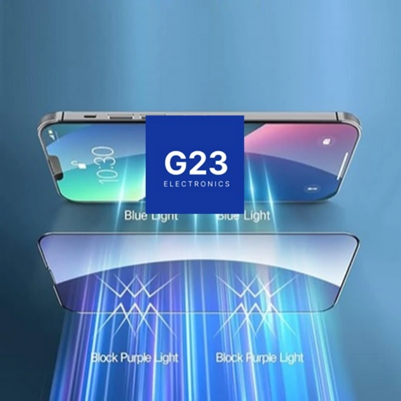 Apsauginis stiklas su mėlynos šviesos filtru Samsung Galaxy A34 – Anti Blue Light 9H 2 Mėlynos šviesos blokavimas – apsauginis stiklas Samsung Galaxy A34