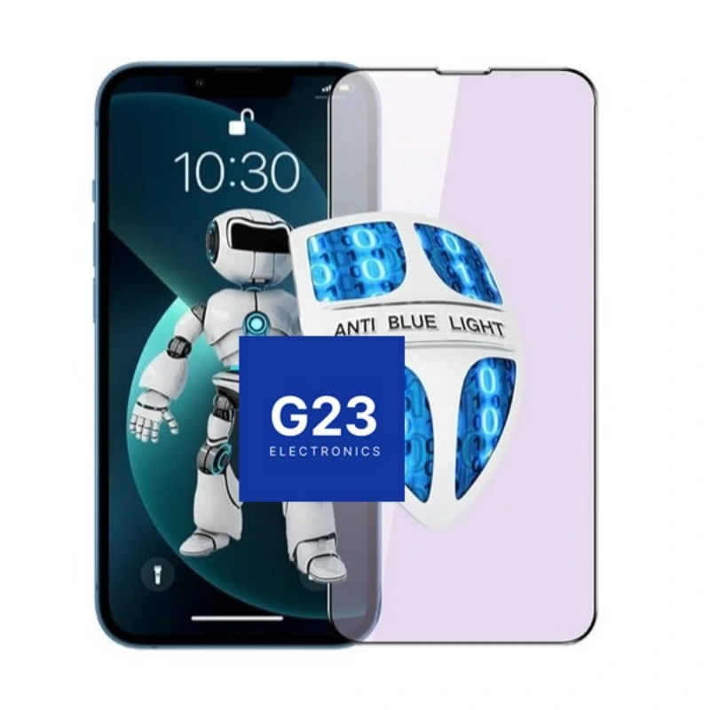 Apsauginis stiklas su mėlynos šviesos filtru Xiaomi Redmi Note 10, Xiaomi Redmi Note 10S, Xiaomi Poco M5s – Anti Blue Light 9H grūdintas stiklas