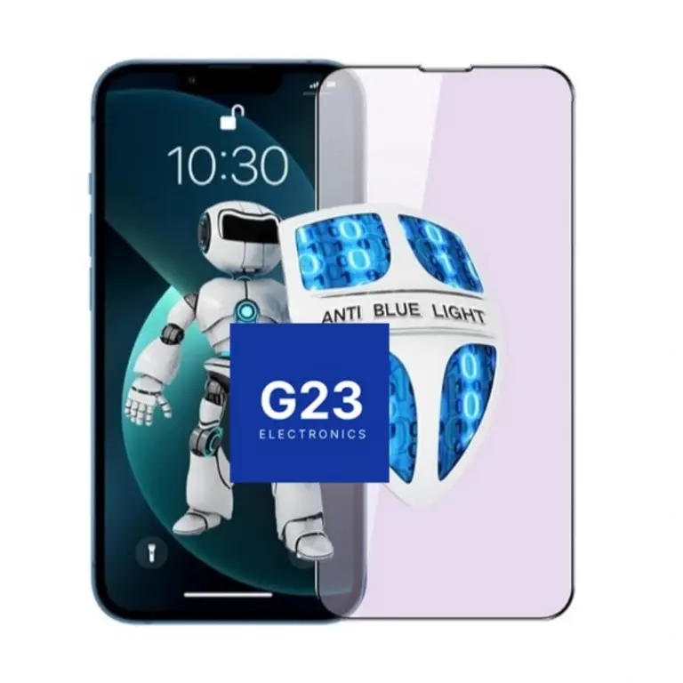 Apsauginis stiklas su mėlynos šviesos filtru Xiaomi Redmi Note 9 – Anti Blue Light 9H grūdintas stiklas