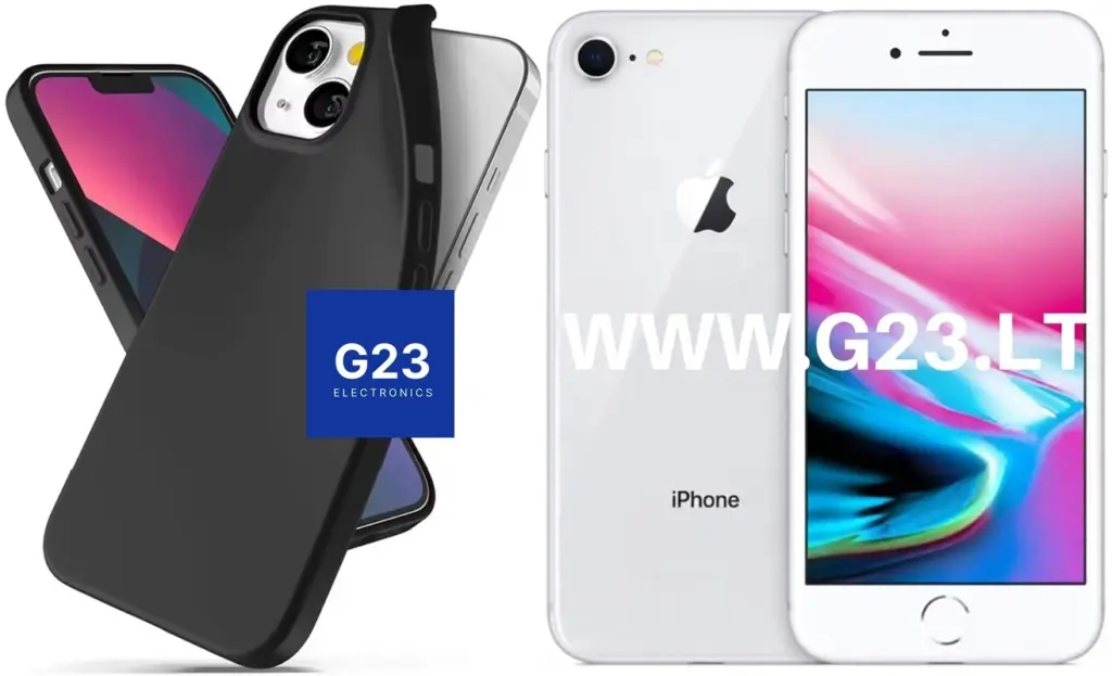 B-matte dėklas Apple iPhone 7, 8, SE juodos spalvos – dėklas ir telefonas