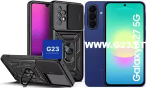 B-Ultra dėklas Samsung Galaxy A27 juodos spalvos – šarvuotas dėklas ir telefonas