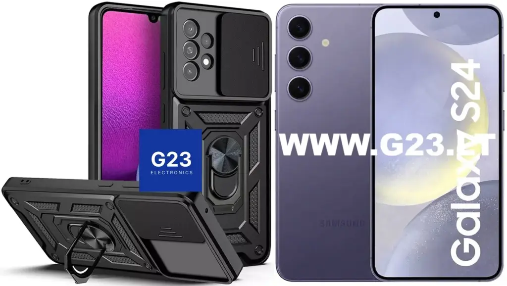 B-Ultra dėklas Samsung Galaxy S24 juodos spalvos – šarvuotas dėklas ir telefonas
