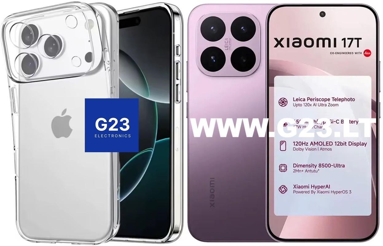 C-Clear Plus skaidri nugarėlė Xiaomi 17T 5 Skaidri nugarėlė Xiaomi 17T telefonui su matoma gamykline nugarėle