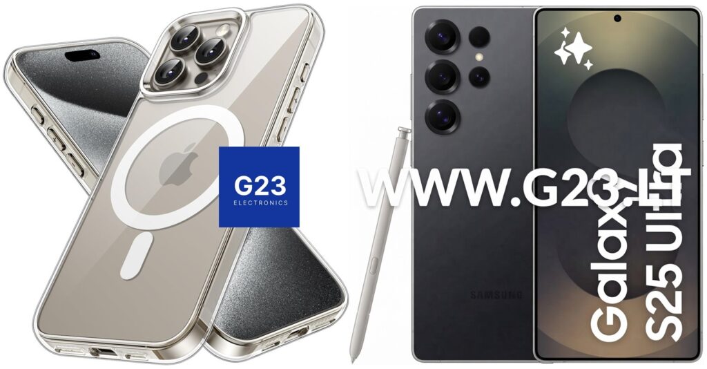 MagSafe Jelly skaidrus dėklas Samsung Galaxy S25 Ultra telefonui su MagSafe žiedu